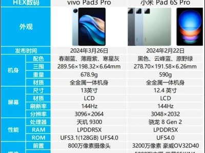 小米Pad3（一款适合办公和娱乐的全能平板，轻薄便携，操作简便）